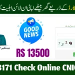 8171 Check Online CNIC