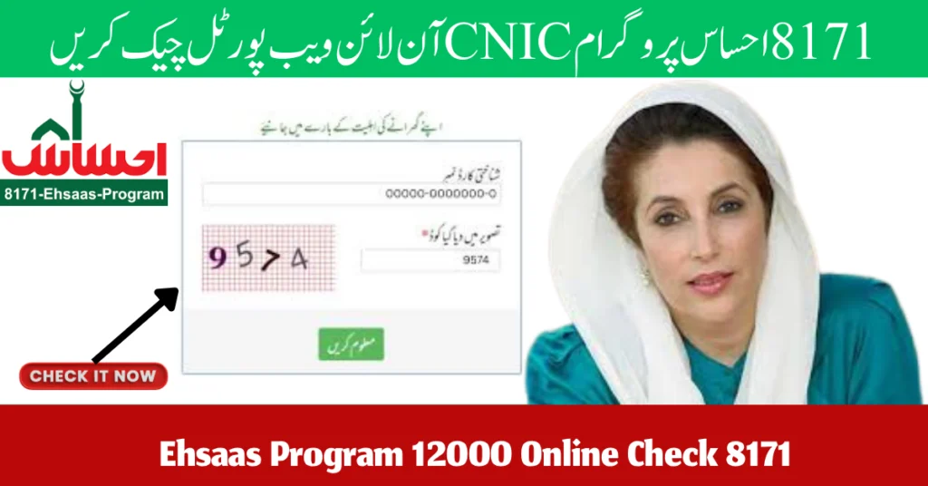 Ehsaas Program 12000 Online Check 8171