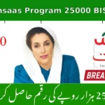 8171 Ehsaas Program 25000 BISP 2025 – New Update & Full Guide