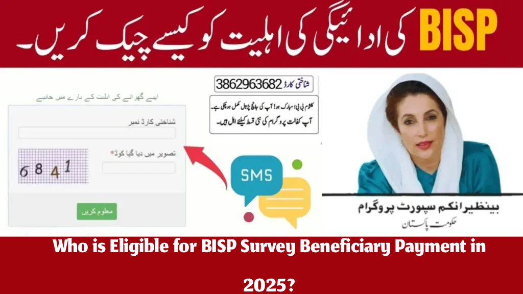 Who is Eligible for BISP Survey Beneficiary Payment in 2025?