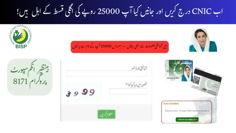8171 Check Online CNIC