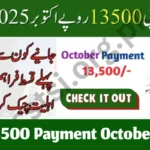 BISP 13500 Payment October 2025