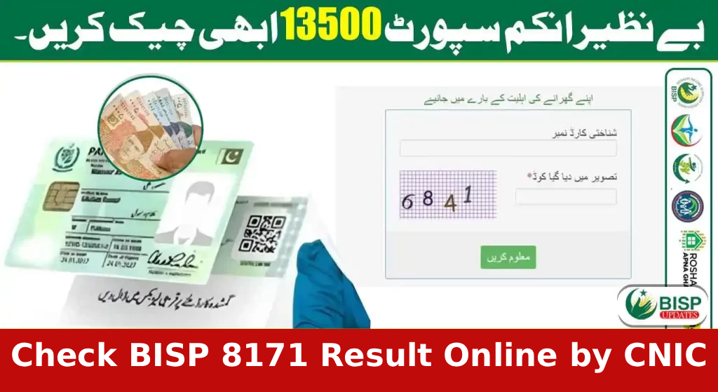 How to Check BISP 8171 Result Online by CNIC Easily and Quickly
