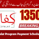 BISP Kafalat Program Payment Schedule 2025