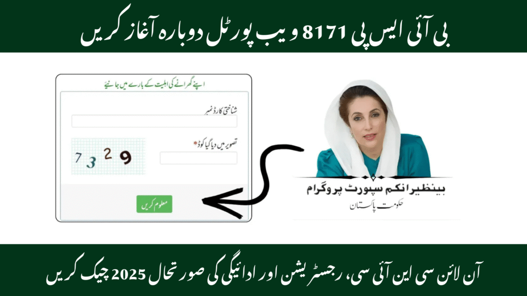 Ehsaas Program CNIC Check Online 25000