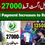 New 8171 Payment Increases to Rs. 27,000 and Special Checks for Families