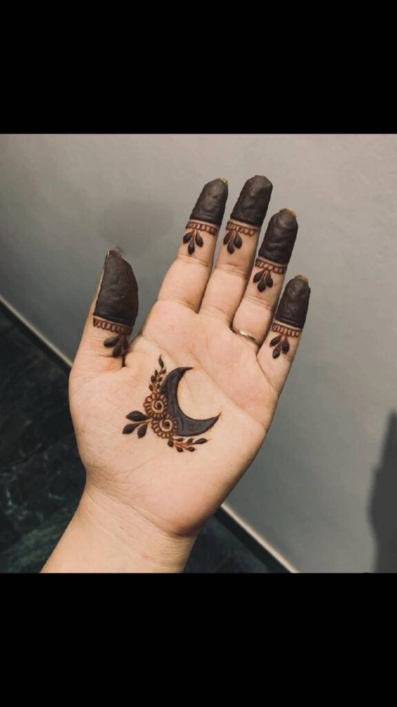 Front Hand Simple Mehndi Design